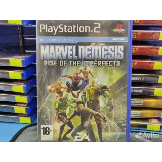 Marvel Nemesis: Rise of the Imperfects PS2 (sles-5 — 7486730834 (Игры PlayStation 2)