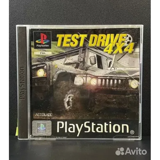 Test Drive 4x4 PS1 (sles-01179) (Английская версия — 7518232671 (Игры PlayStation 1) Test Drive 4x4 PS1 (sles-01179) (Английская версия — 7518232671 (Игры PlayStation 1)
