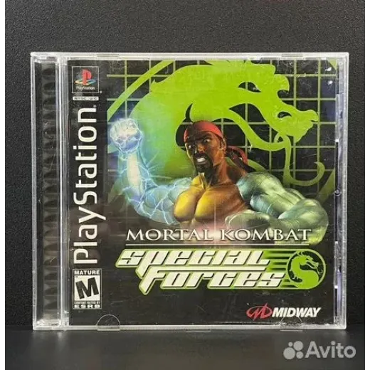 Mortal Kombat Special Forces PS1 (slus-00824) (Анг