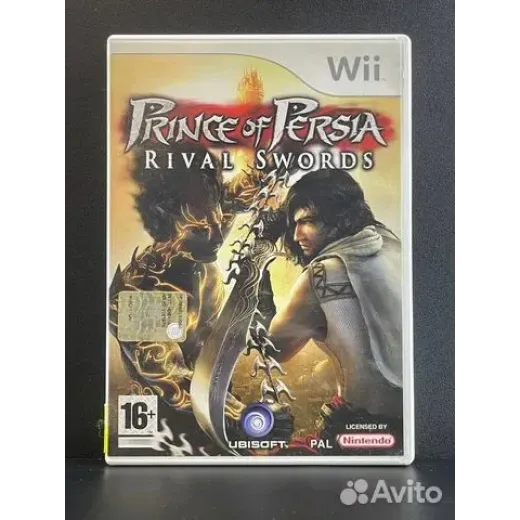 Prince of Persia Rival Swords Wii (rvl-rpp-exp) (А
