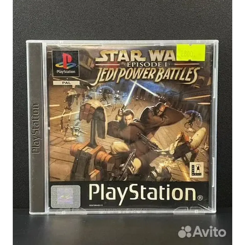 Купить Star Wars Episide 1 Jedi Power Battles PS1 (sles-0 7518720495