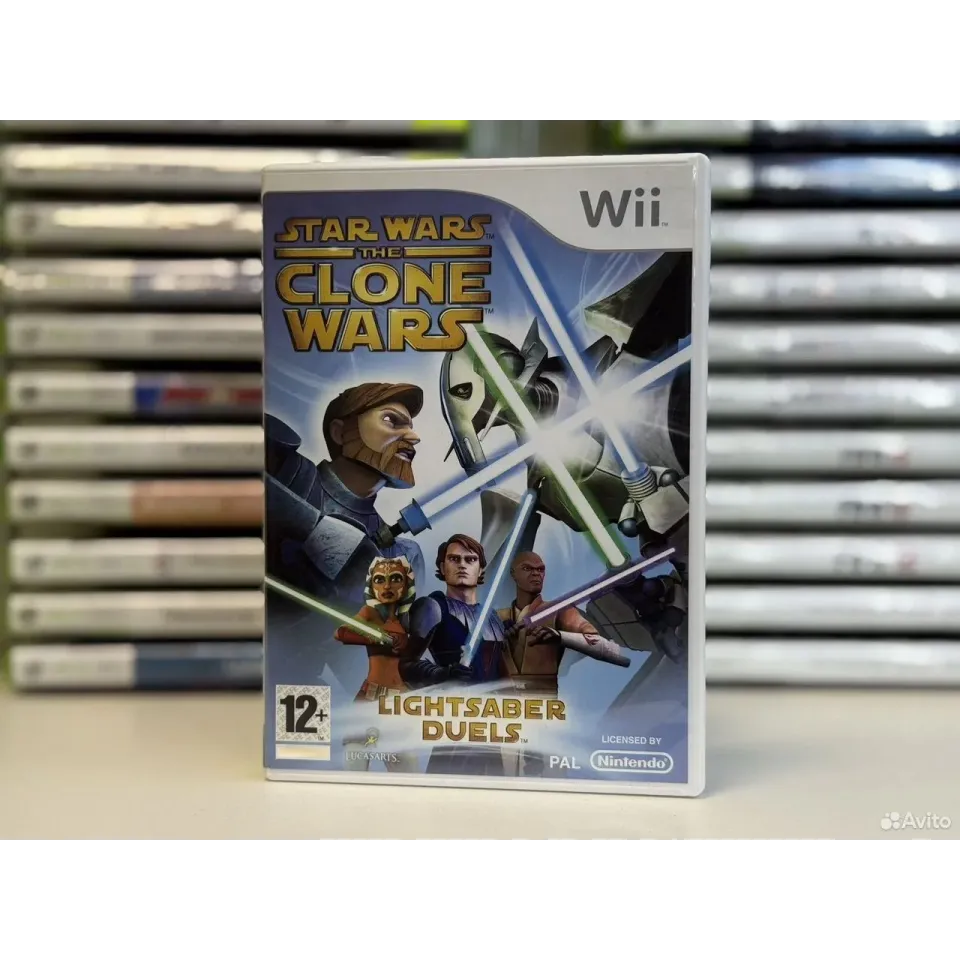 Купить Star Wars the Clone Wars Lightsaber Duels Wii (rvl 7518955362