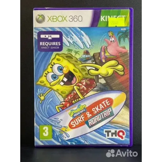 Sponge bob Squarepants Surf & Skate Roadtrip Xbox — 7678508969 (Игры Xbox original)