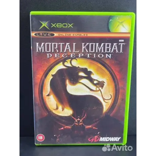 Mortal Kombat Deception Xbox original (pal) (Англи