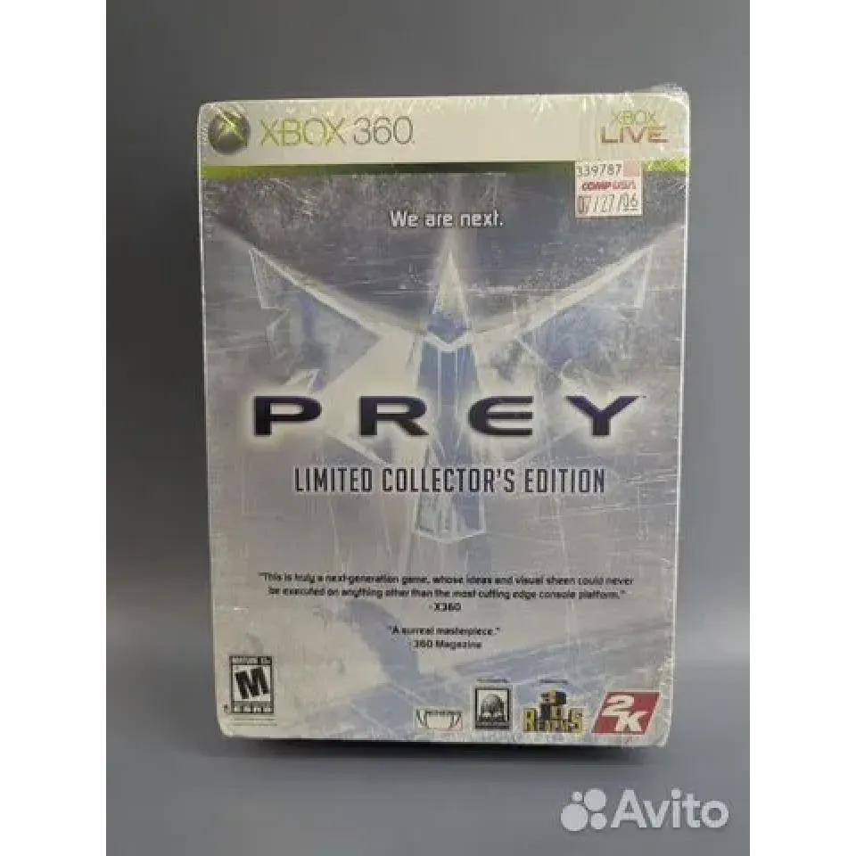 Купить Prey limited collectors edition Xbox 360 (sealed) 7902284868