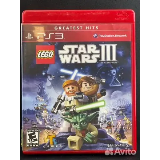 Lego Star Wars 3 The Clone Wars PS3 (blus-30540)