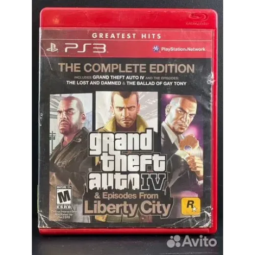 GTA 4 The Complete Edition PS3 (blus-30682) GTA 4 The Complete Edition PS3 (blus-30682)