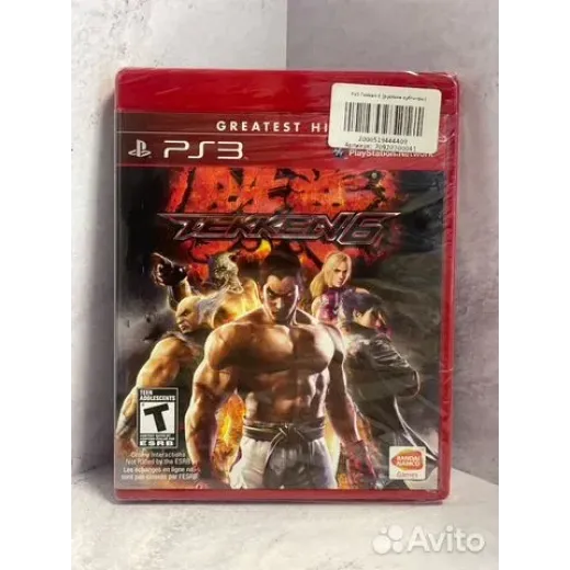 Tekken 6 PS3 Sealed (blus-30359)