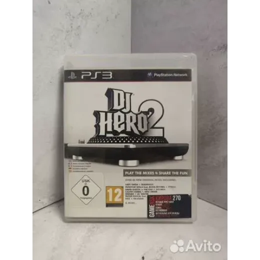 Dj hero 2 PS3 (bles - 00896) (анг версия)