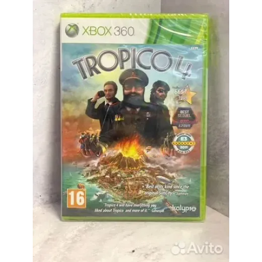 Tropico 4 Xbox360 Sealed (pal)
