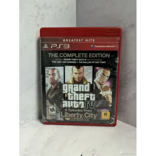 GTA 4 Episodes of liberty city PS3 — 7998400539 (Игры PlayStation 3)