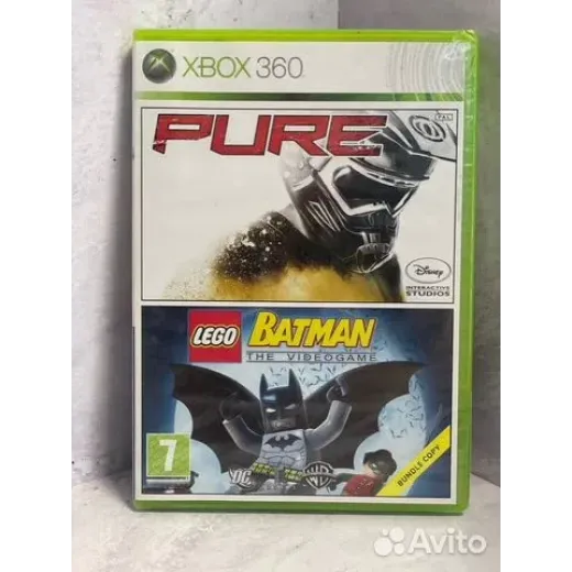 Pure + Lego Batman Xbox360 Sealed (pal)