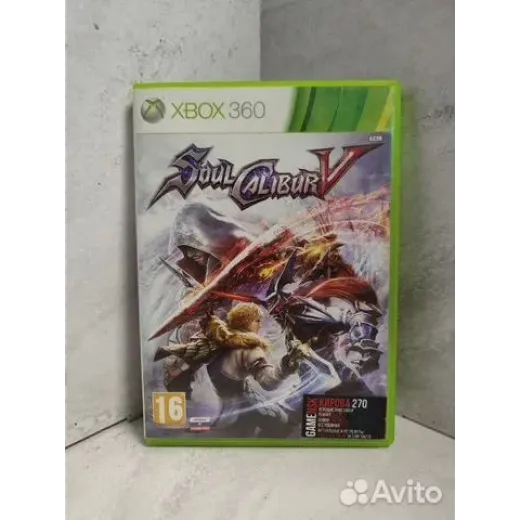 Soulcalibur 5 xbox 360 (pal)