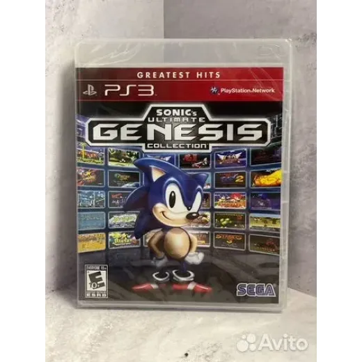 Sonic Genesis PS3 Sealed (blus-30259)