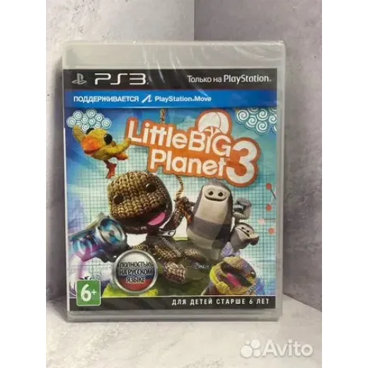 Little Big Planet 3 PS3 Sealed (bces-01633) — 7998795620 (Игры PlayStation 3)