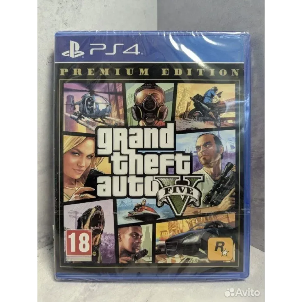 Купить GTA 5 PS4 NEW (cusa-00411) 7998871059