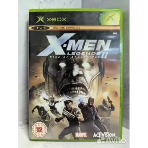 X - Men Legends 2 Rise of Apocalypse xbox original