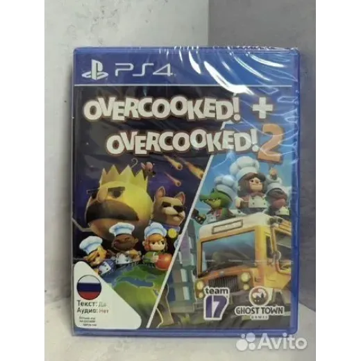 Overcooked + overcooked 2 PS4 (cusa-17662)