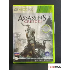 Assassins Creed 3 Xbox 360 (pal) (Русская версия)