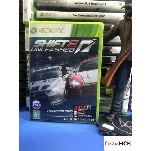 Shift 2 unleashed Xbox360 (pal) (Рус субтитры)