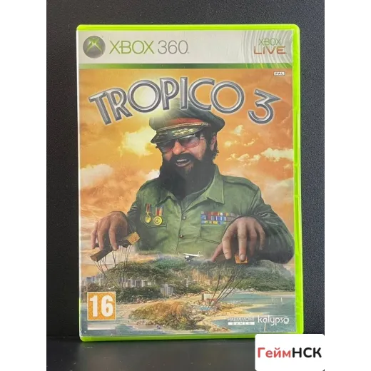 Tropico 3 Xbox 360 (pal) (Английская версия)
