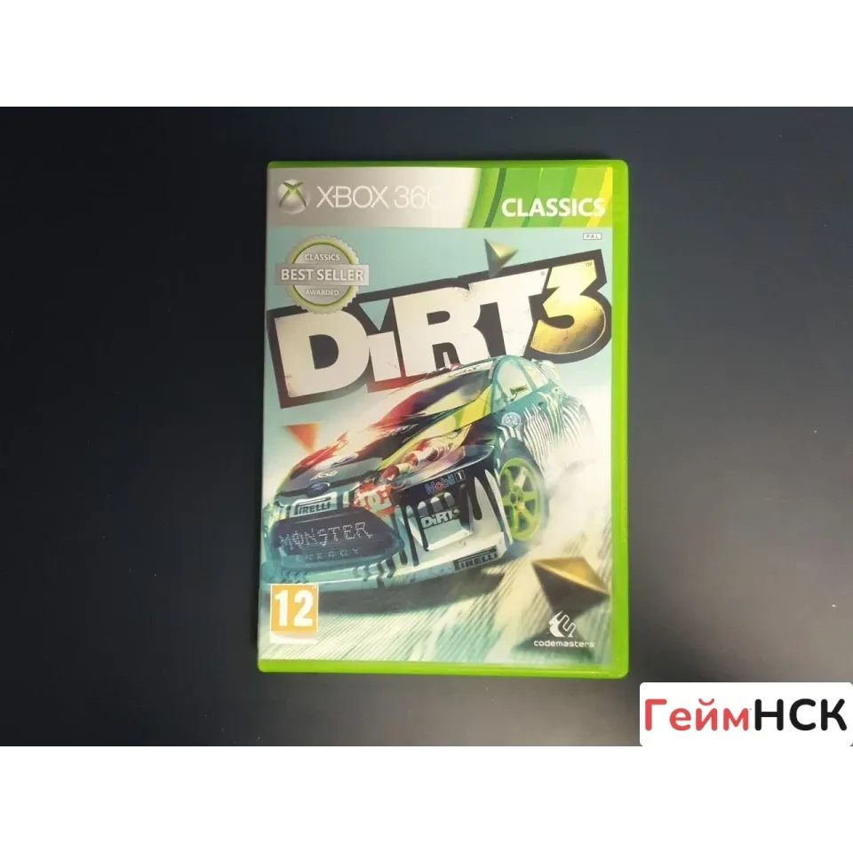 Купить Dirt 3 xbox 360 (Pal) 3198844456
