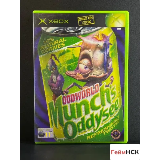 Oddworld Munchs Oddysee Xbox Original (pal) (Англи