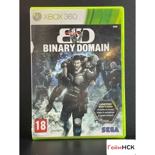 Binary Domain Xbox 360 (pal) (Английская версия) — 3870854127 (Игры Xbox 360)