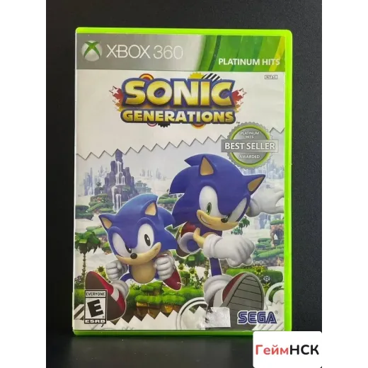 Sonic Generations Xbox 360 (pal) (Английская верси