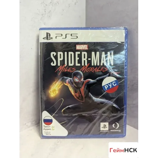 Spider Man Miles morales ps5 (ppsa-01461) (Русская — 4255459224 (Игры PlayStation 5)