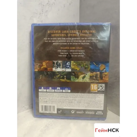 Tomb Raider Remastered PS4 NEW (cusa-43774) (Русск