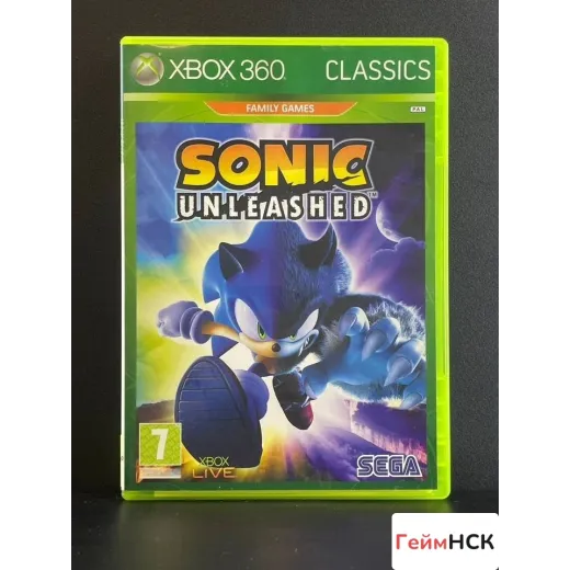 Sonic Unleashed Xbox 360 (pal) (Английская версия)