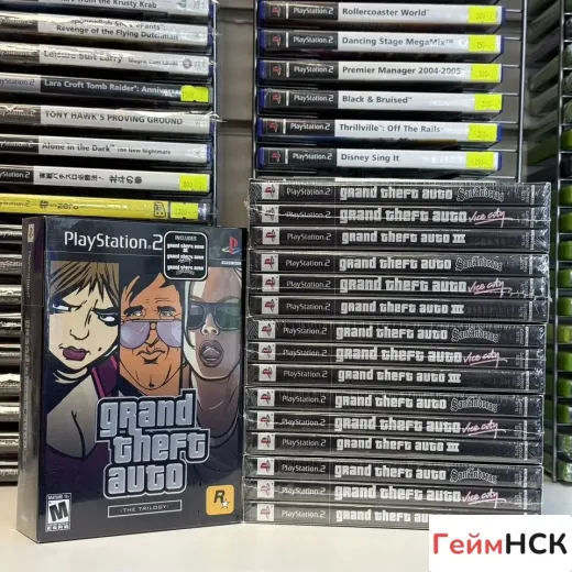 Grand Theft Auto The Trilogy PS2 (Sealed)