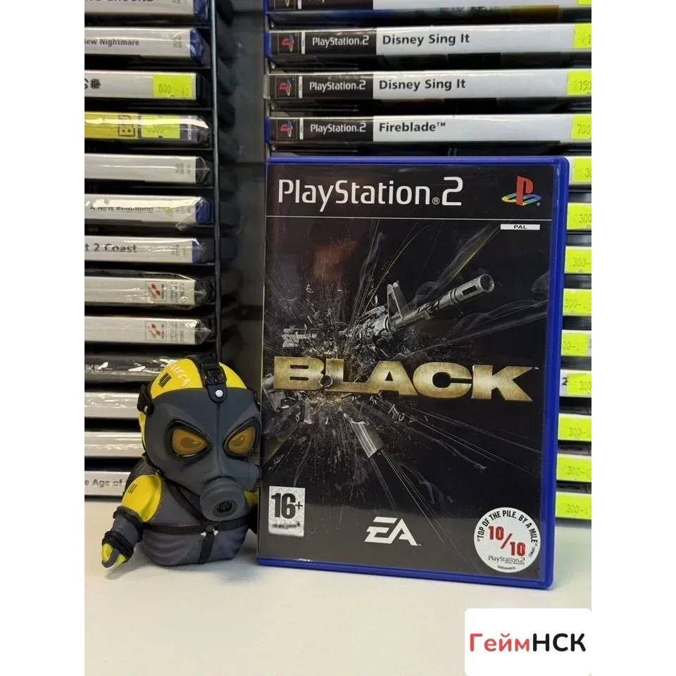 Купить Black PS2 (sles-54030) (Английская версия) 7199010719