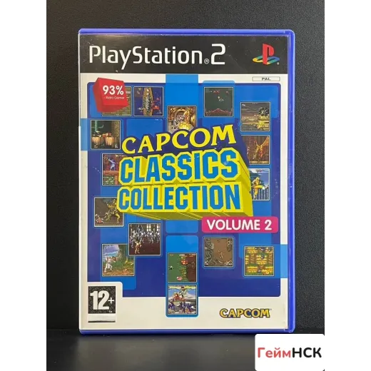 Capcom Classics Collection Vol. 2 PS2 (sles-54561) — 7326046419 (Игры PlayStation 2)