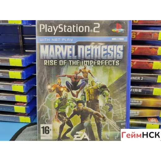 Marvel Nemesis: Rise of the Imperfects PS2 (sles-5 — 7486730834 (Игры PlayStation 2)