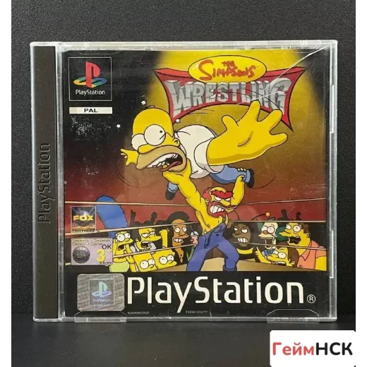 The Simpsons Wrestling PS1 (sles-03401)