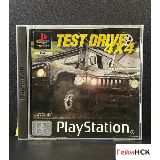 Test Drive 4x4 PS1 (sles-01179) (Английская версия