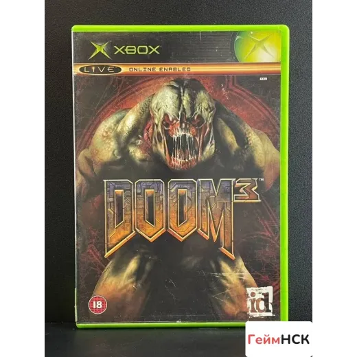 Doom 3 Xbox Original (pal) (Английская версия)