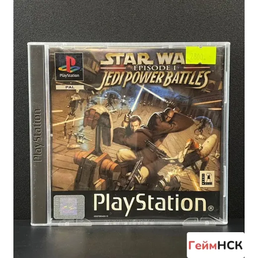 Star Wars Episide 1 Jedi Power Battles PS1 (sles-0 — 7518720495 (Игры PlayStation 1)