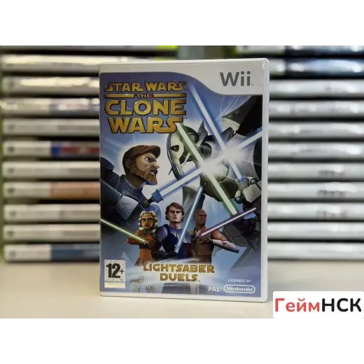 Star Wars the Clone Wars Lightsaber Duels Wii (rvl