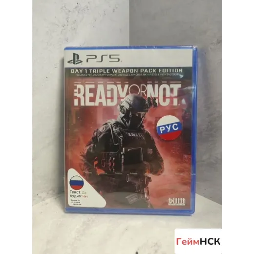 Ready or not ps5 NEW (ppsa 18605) (русские субитры — 7742620830 (Игры PlayStation 5)
