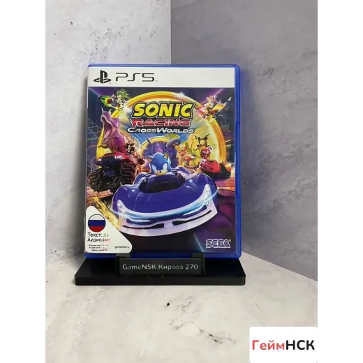 Sonic racing Cross Worlds ps5 Б/У (ppsa-08804) — 7742658737 (Игры PlayStation 5)