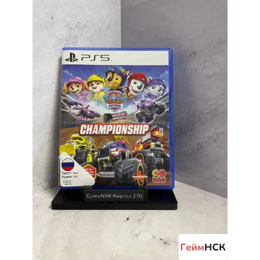 Paw Patrol Rescue Wheels PS5 (ppsa-27188) — 7838126708 (Игры PlayStation 5)
