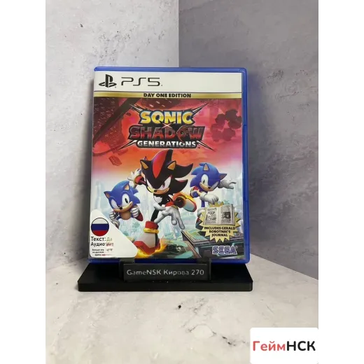Sonic X Shadow Generation PS5 Б/У (ppsa-17597) — 7838764836 (Игры PlayStation 5)