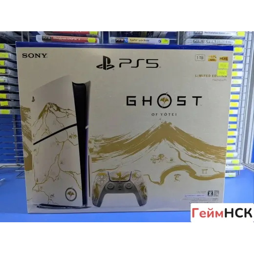 New Ps5 Slim Ghost of yotei с дисководом