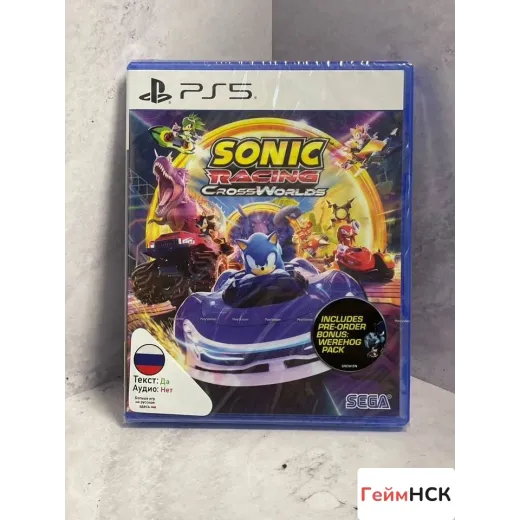 Sonic Racing CrossWorlds PS5 (ppsa-08804) — 7902219444 (Игры PlayStation 5)