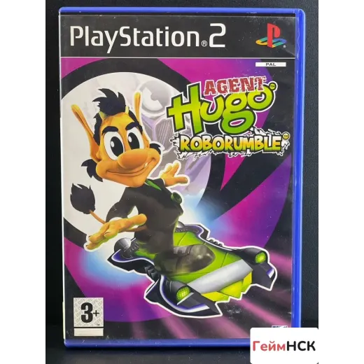 Agent Hugo RoboRumble PS2 (sles-54212) — 7934170840 (Игры PlayStation 2)