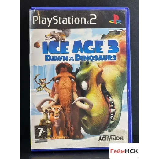 Ice Age 3 Dawn of the Dinosaurs PS2 (sles-55487) — 7934836280 (Игры PlayStation 2)