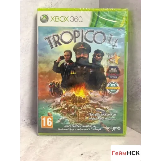 Tropico 4 Xbox360 Sealed (pal)